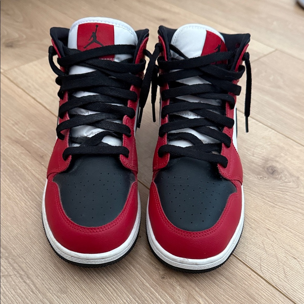 Jordan Kids Sneakers Red and Black
